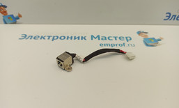 Замена разъёма зарядки ноутбука DNS A17HC. Разъём зарядки A15HC DC IN CABLE 1414-05HB000