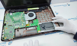 Установка SSD-диска на ноутбук Asus X541UV