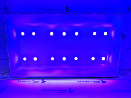 Синяя неисправная LED подсветка телевизора 32LH530V